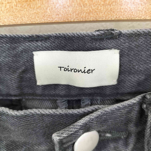 トワロニエ toironier 2tuck wide denim pants メンズ JPN:1